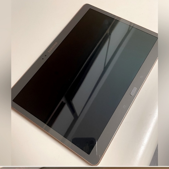 SAMSUNG Galaxy Tab S Titanium Bronze 10.5” Tablet 16GB SM-T800 - Picture 2 of 3